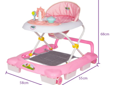 Andador Infantil Musical Para Bebê La Bamba - Maxi Baby - Rosa